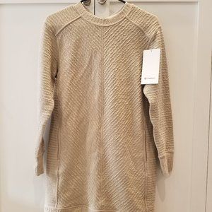 BNWT LULULEMON ON REPEAT DRESS TAN SIZE 4